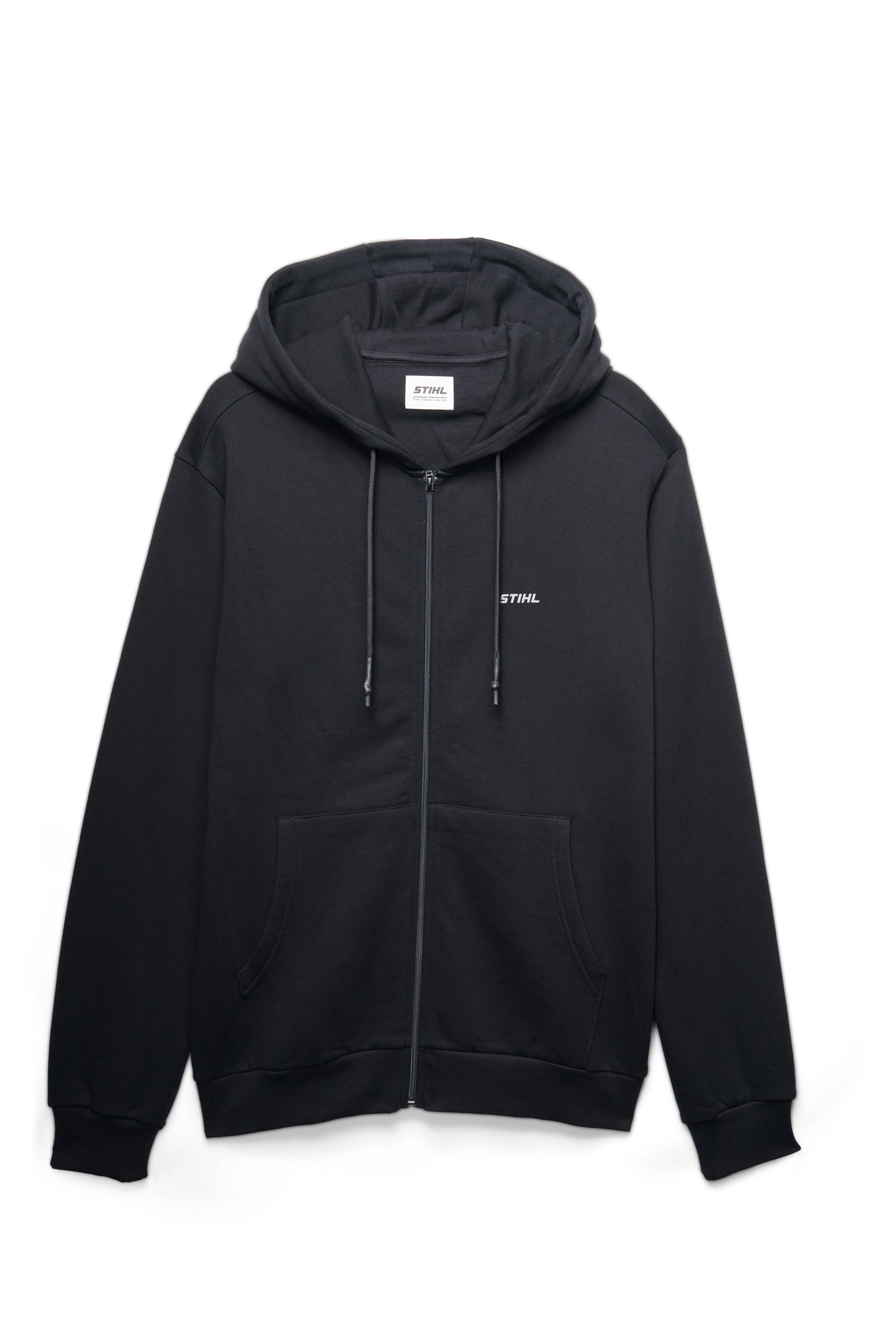 Felpa con cappuccio STIHL 100 REFLECTIVE nero