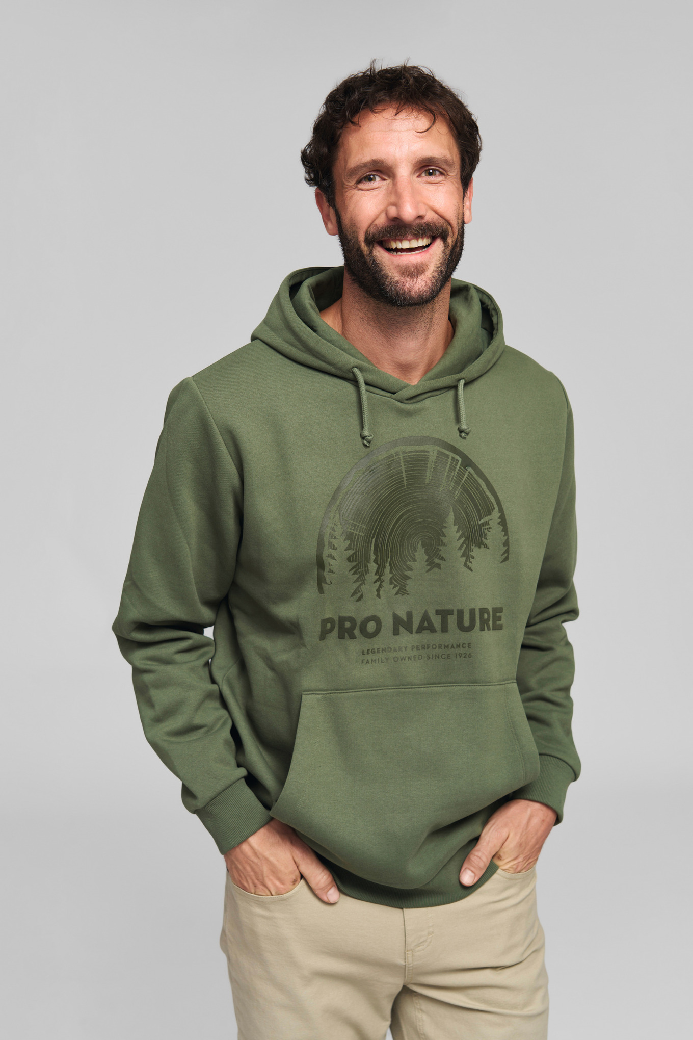 Hoodie PRO NATURE grün