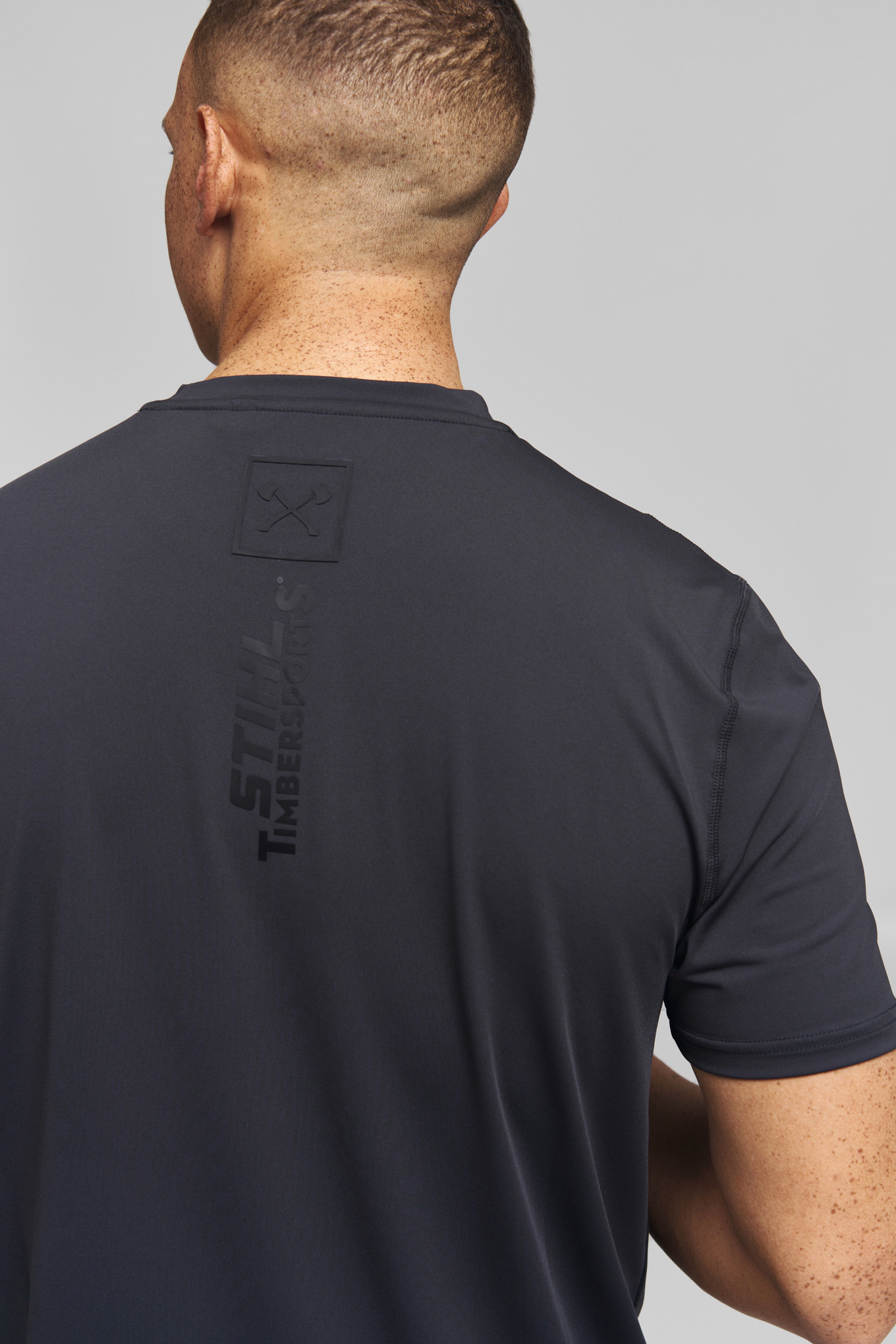 T-Shirt fonctionnel TIMBERSPORTS® gris Homme