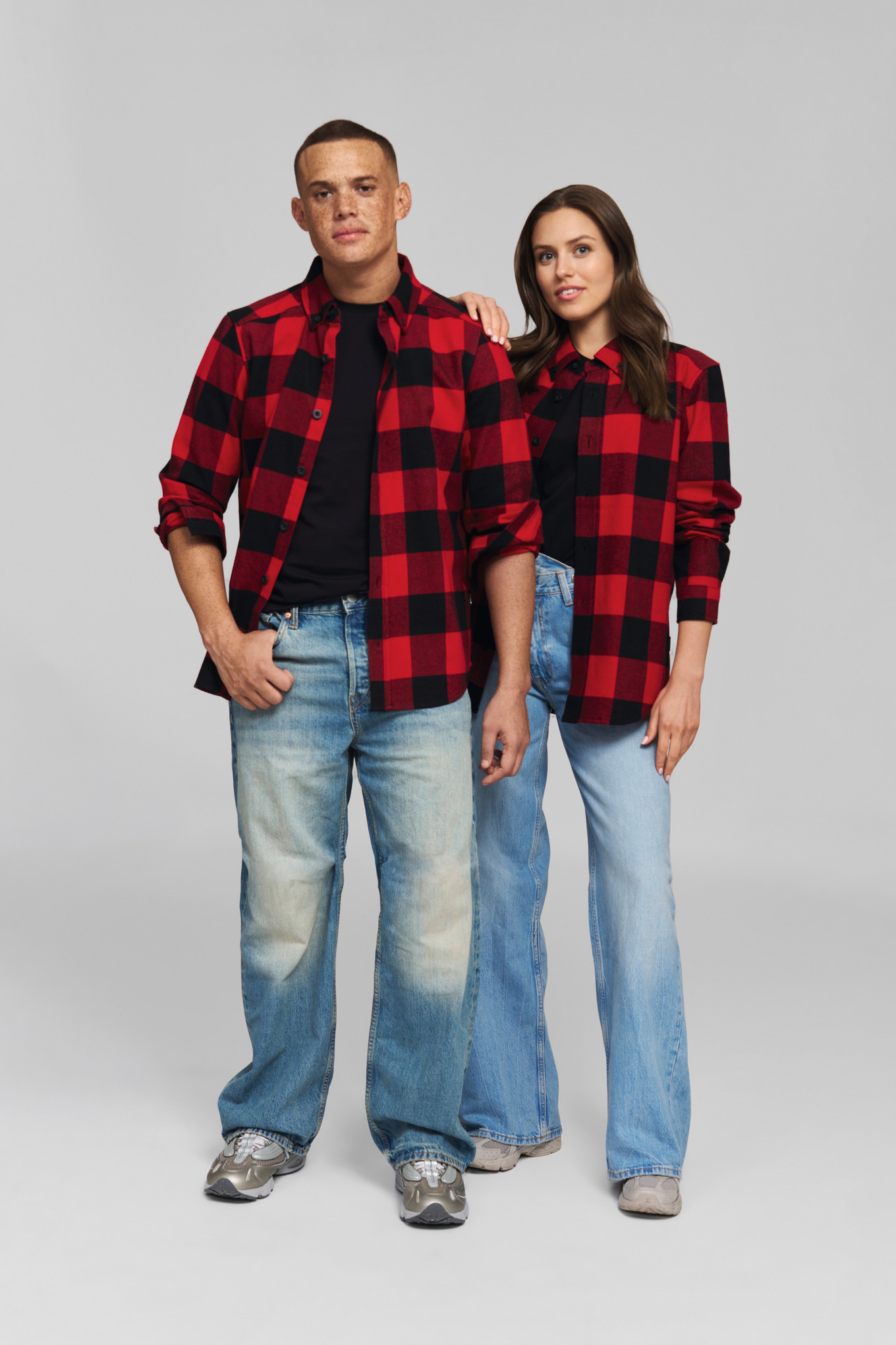 Hemd PLAID RED BLACK