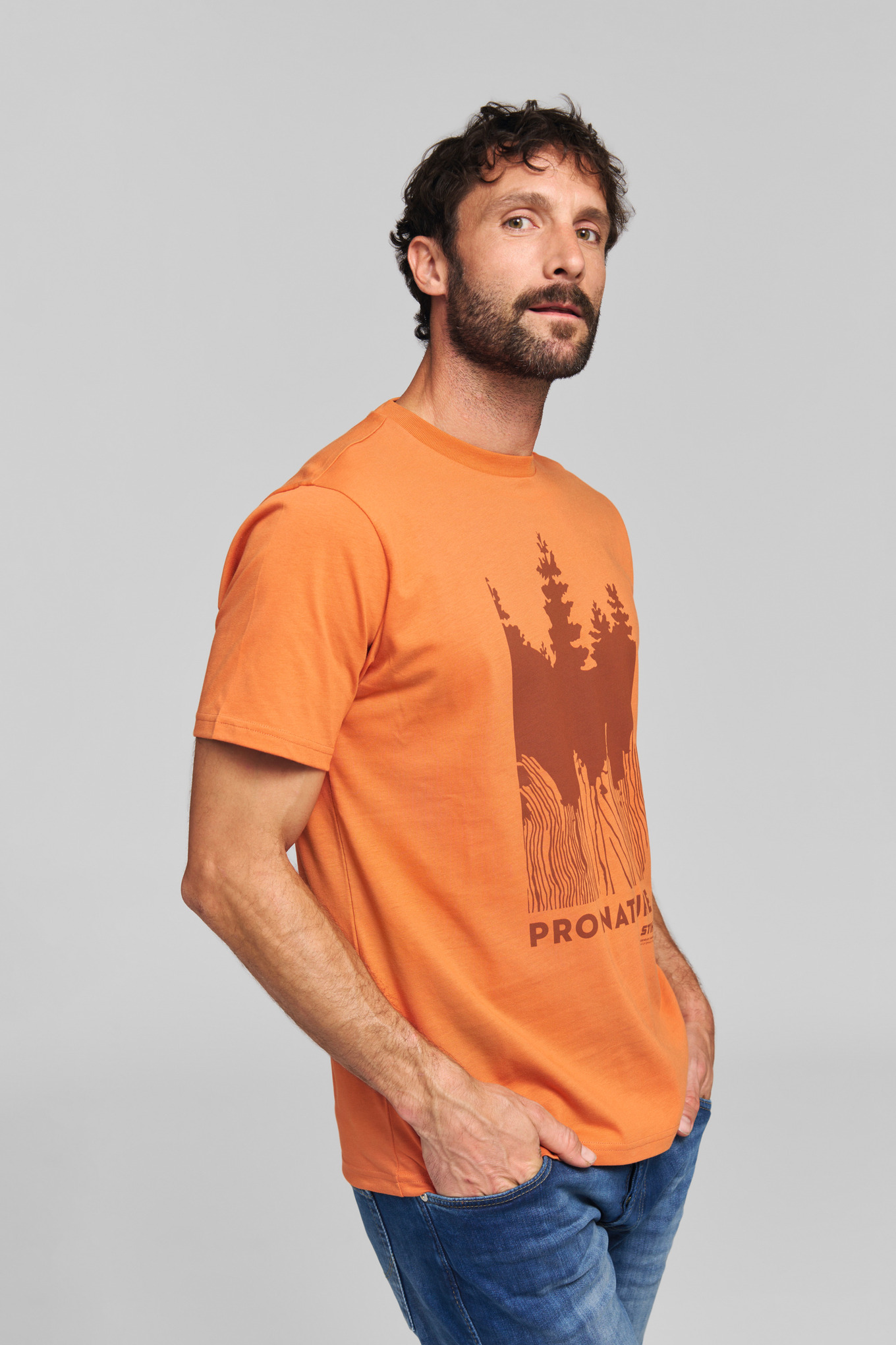 T-Shirt PRO NATURE ORANGE