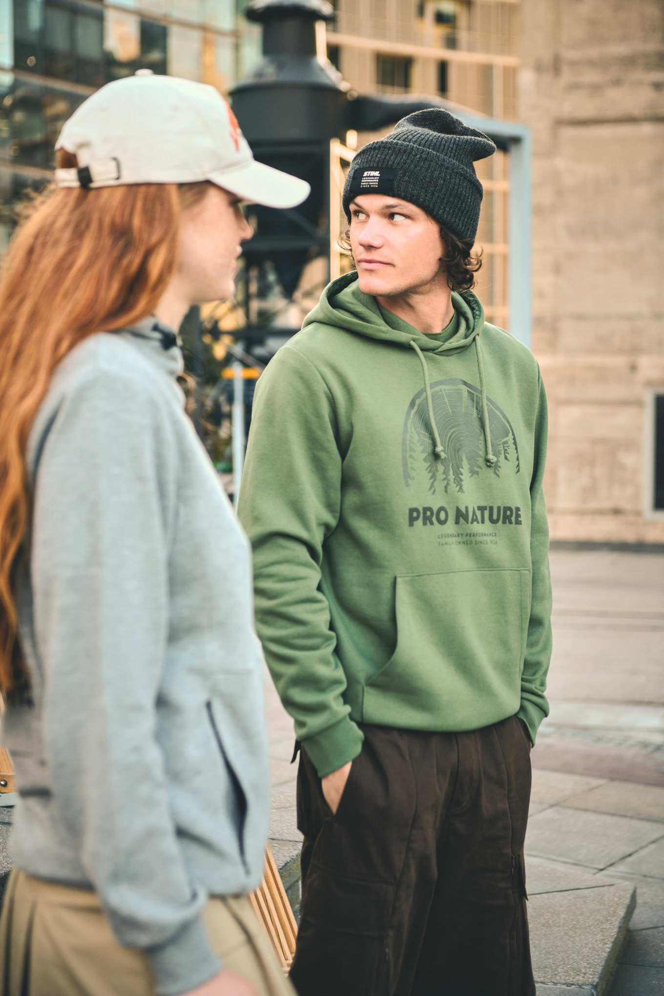 Hoodie PRO NATURE grün