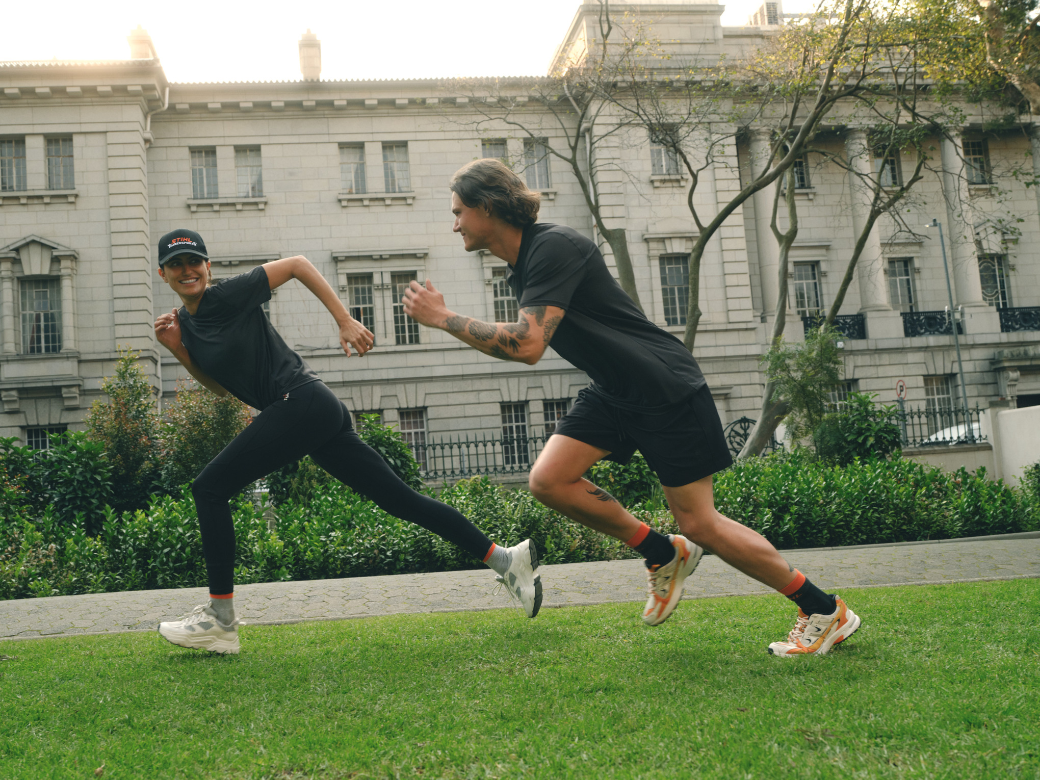 T-Shirt fonctionnel TIMBERSPORTS® gris Femme