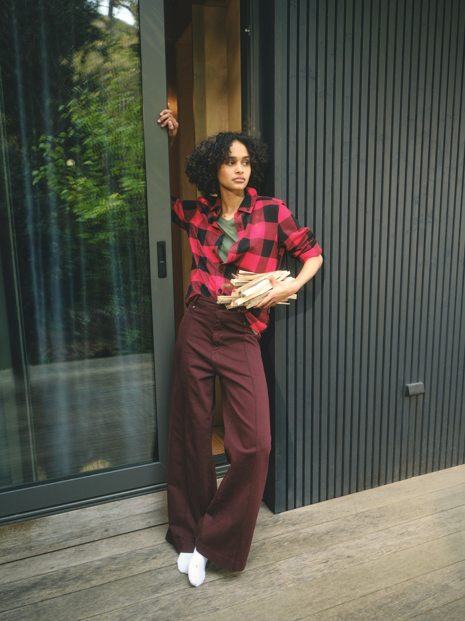 Hemd PLAID RED BLACK