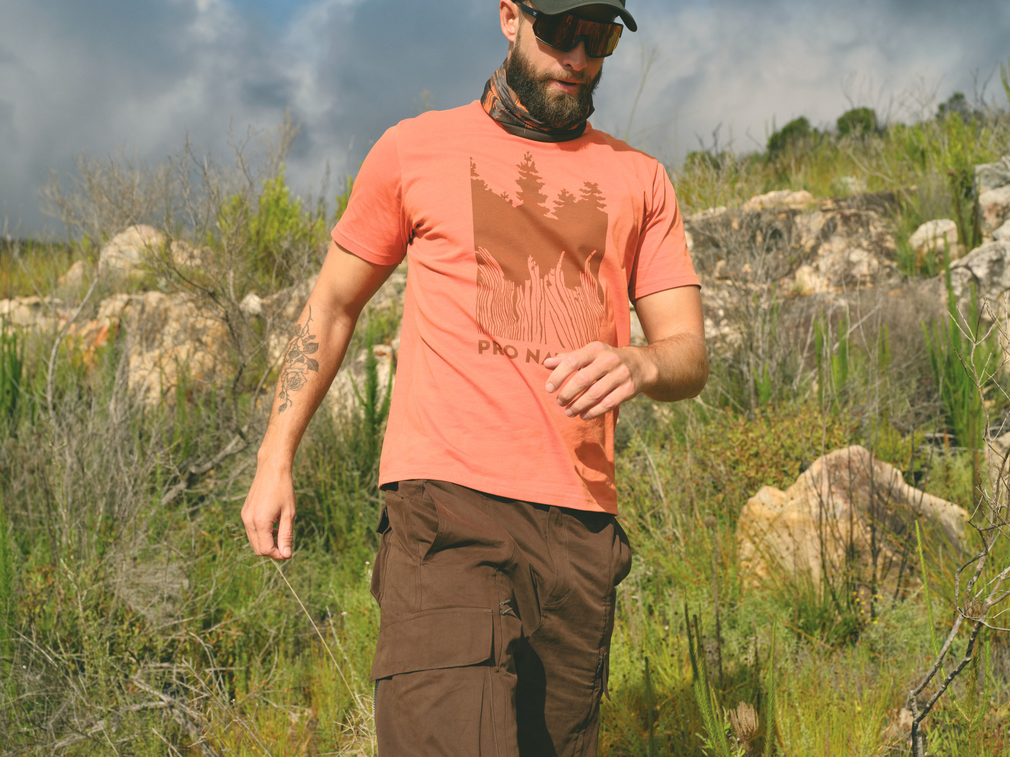 T-Shirt PRO NATURE ORANGE