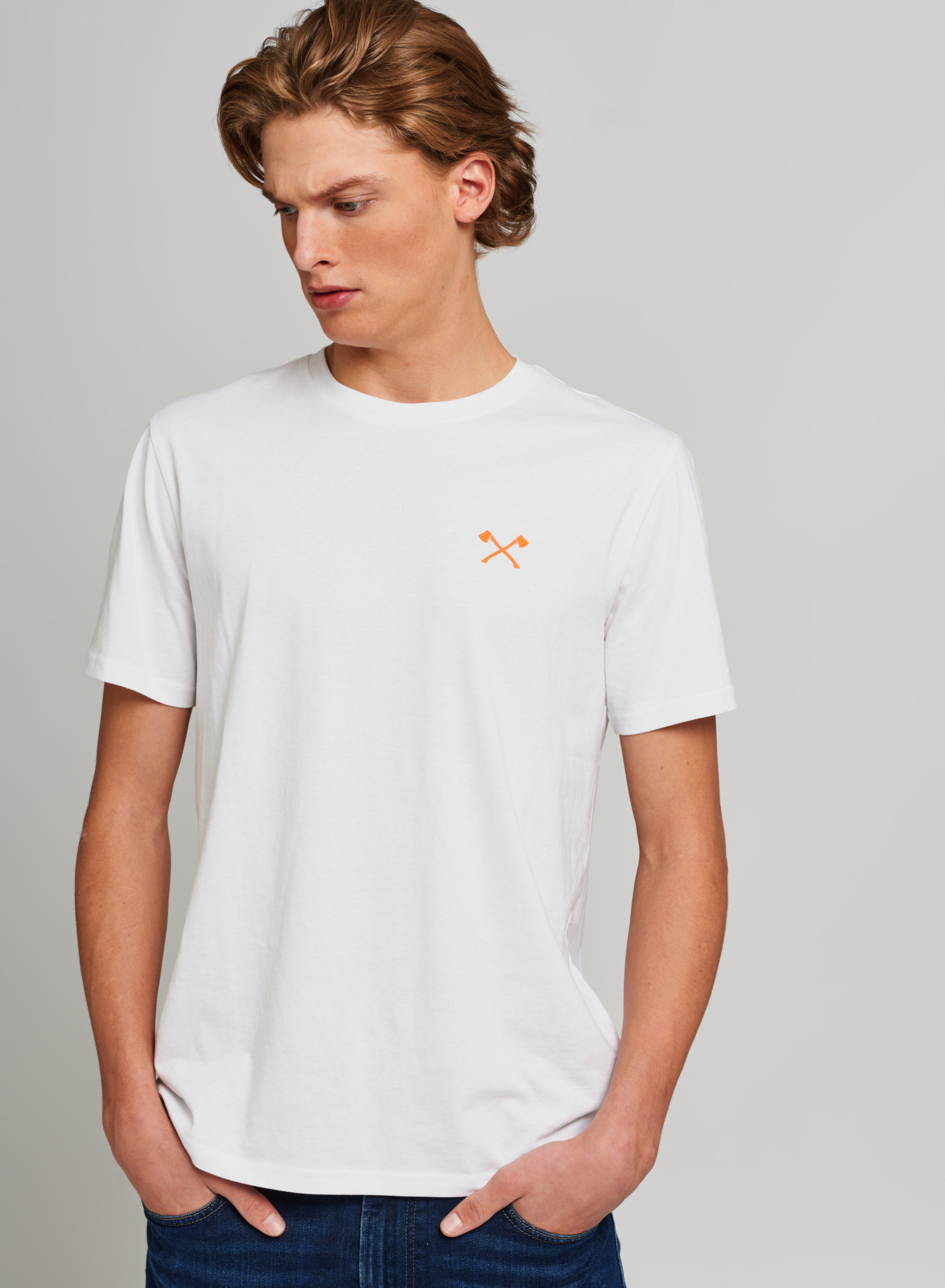 T-Shirt SMALL AXE blanc