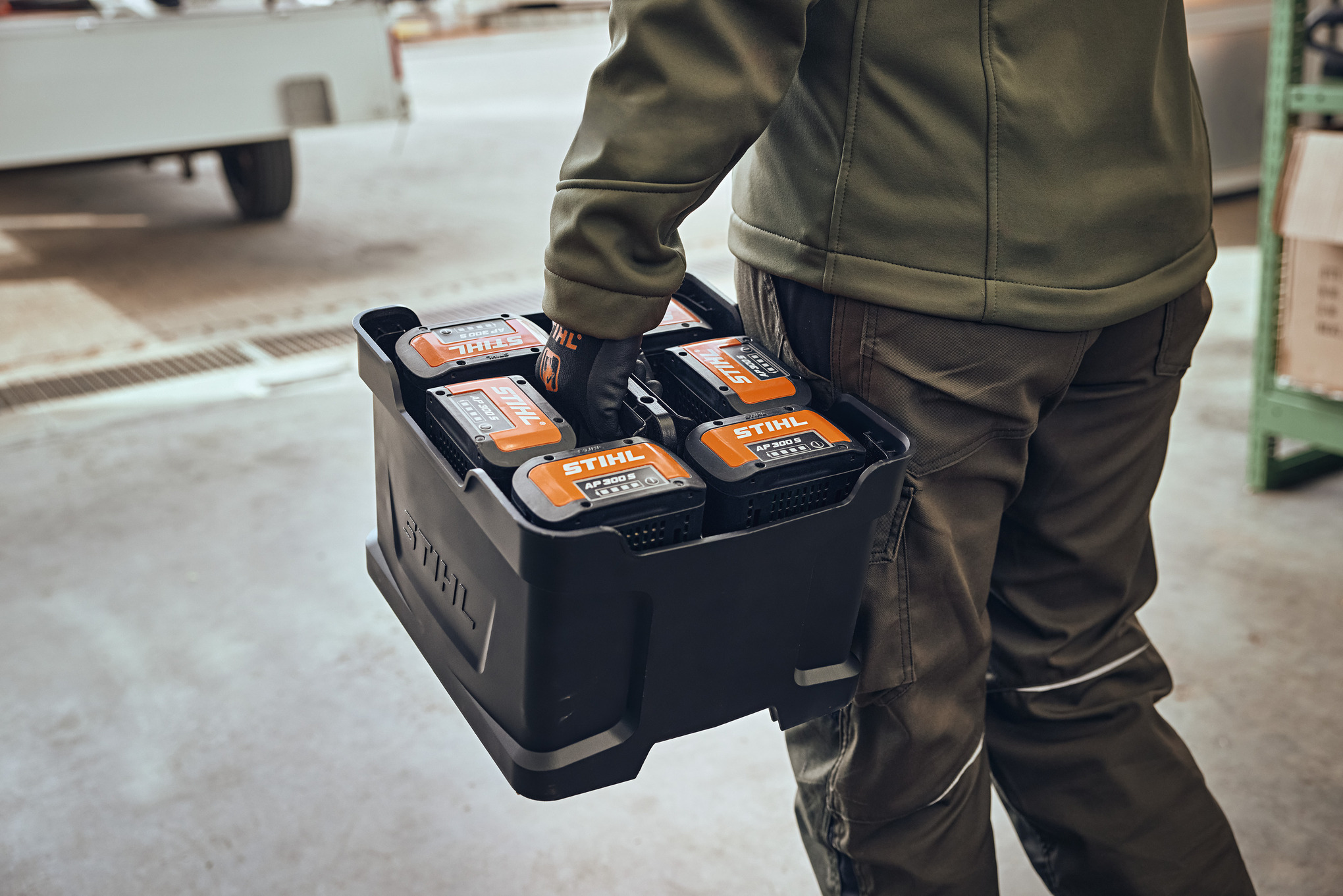 Support pour batteries