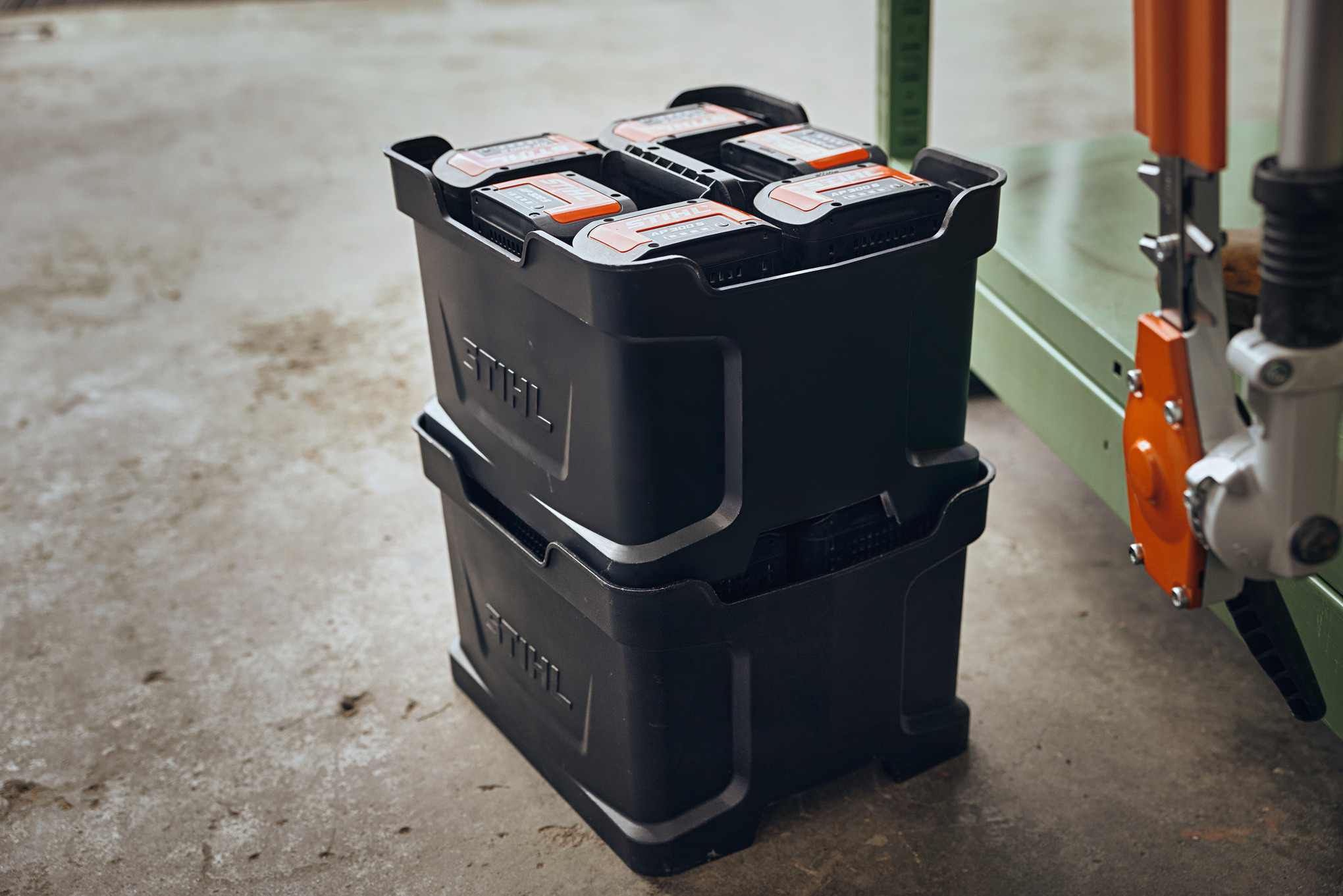 Support pour batteries