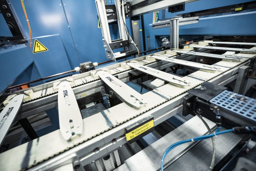 Rails dans la fabrication