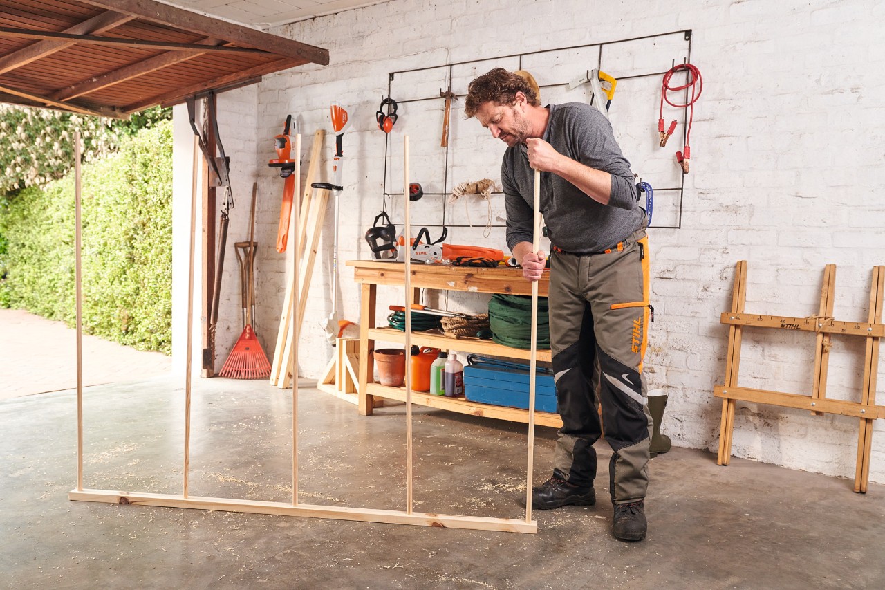 Sichtschutz selber bauen